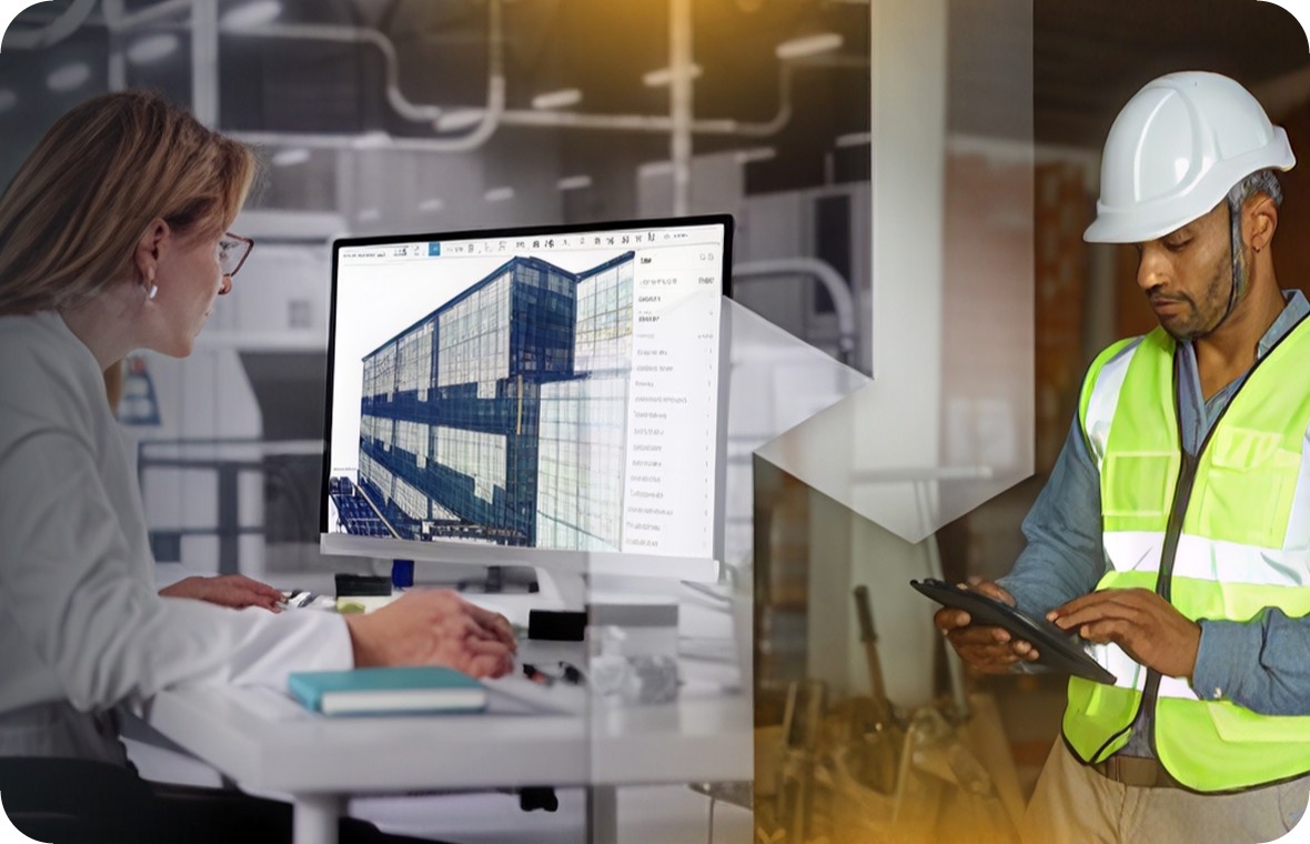 Office and field teams working from the same project data